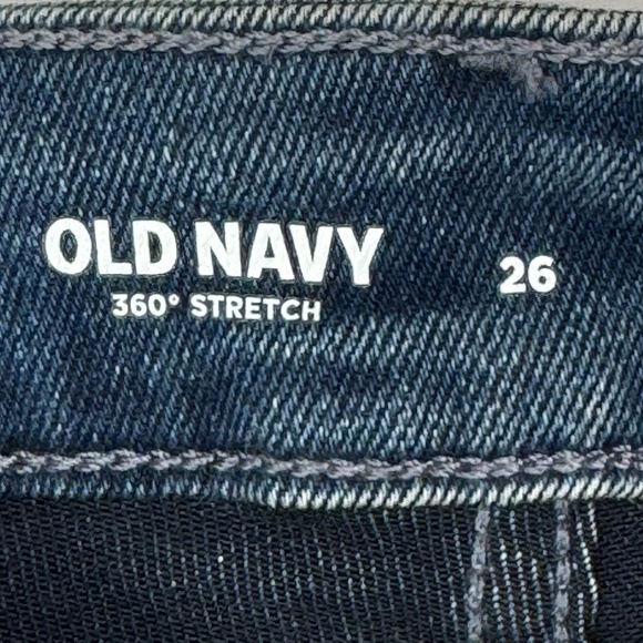 Old Navy Womens Rockstar Super Skinny Extra High Rise Ankle Jeans Plus Sz. 26 - Picture 8 of 13